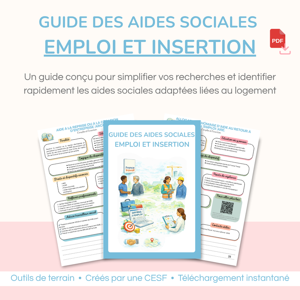 Le guide des aides sociales - Emploi et insertion MON OUTIL SOCIAL