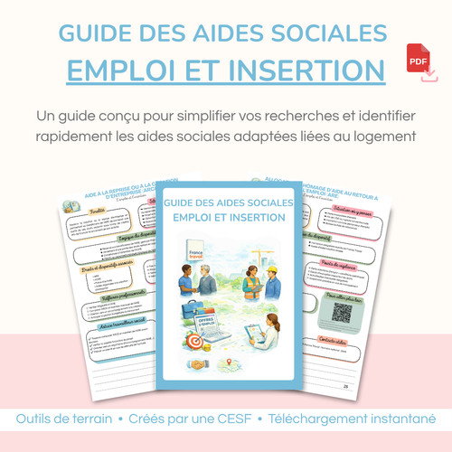 Le guide des aides sociales - Emploi et insertion MON OUTIL SOCIAL