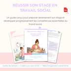 Réussir son stage en travail social MON OUTIL SOCIAL