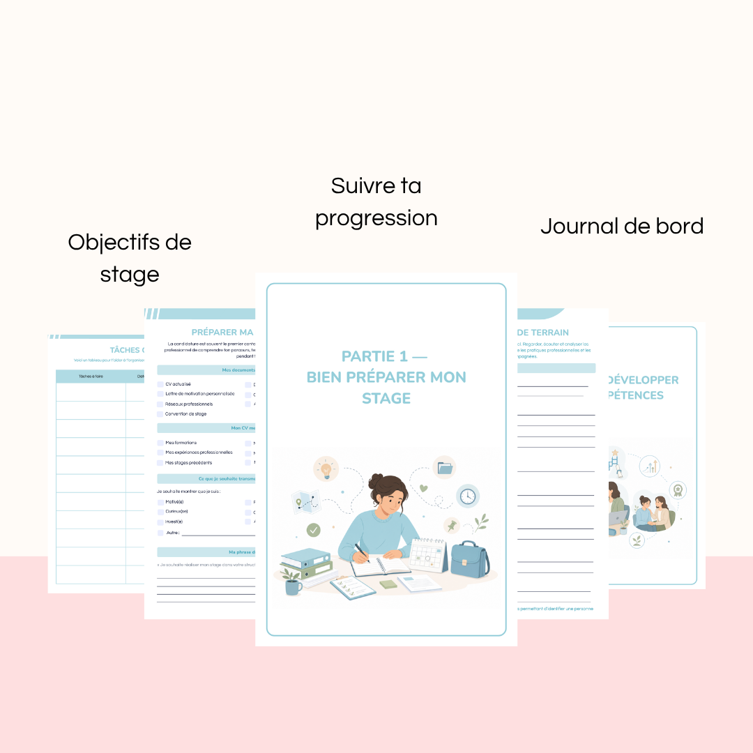 Carnet de stage MON OUTIL SOCIAL