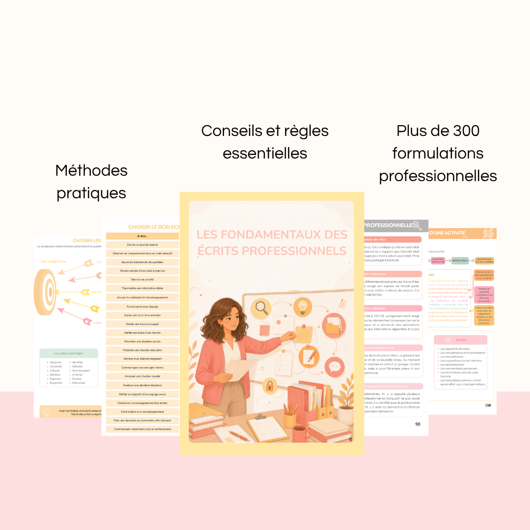 Les écrits professionnels MON OUTIL SOCIAL