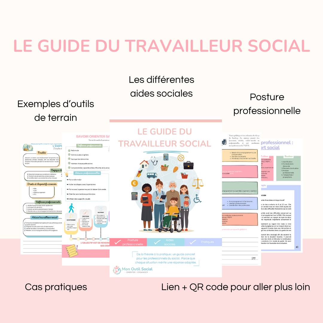 Pack - ÉTUDIANT en Travail Social MON OUTIL SOCIAL