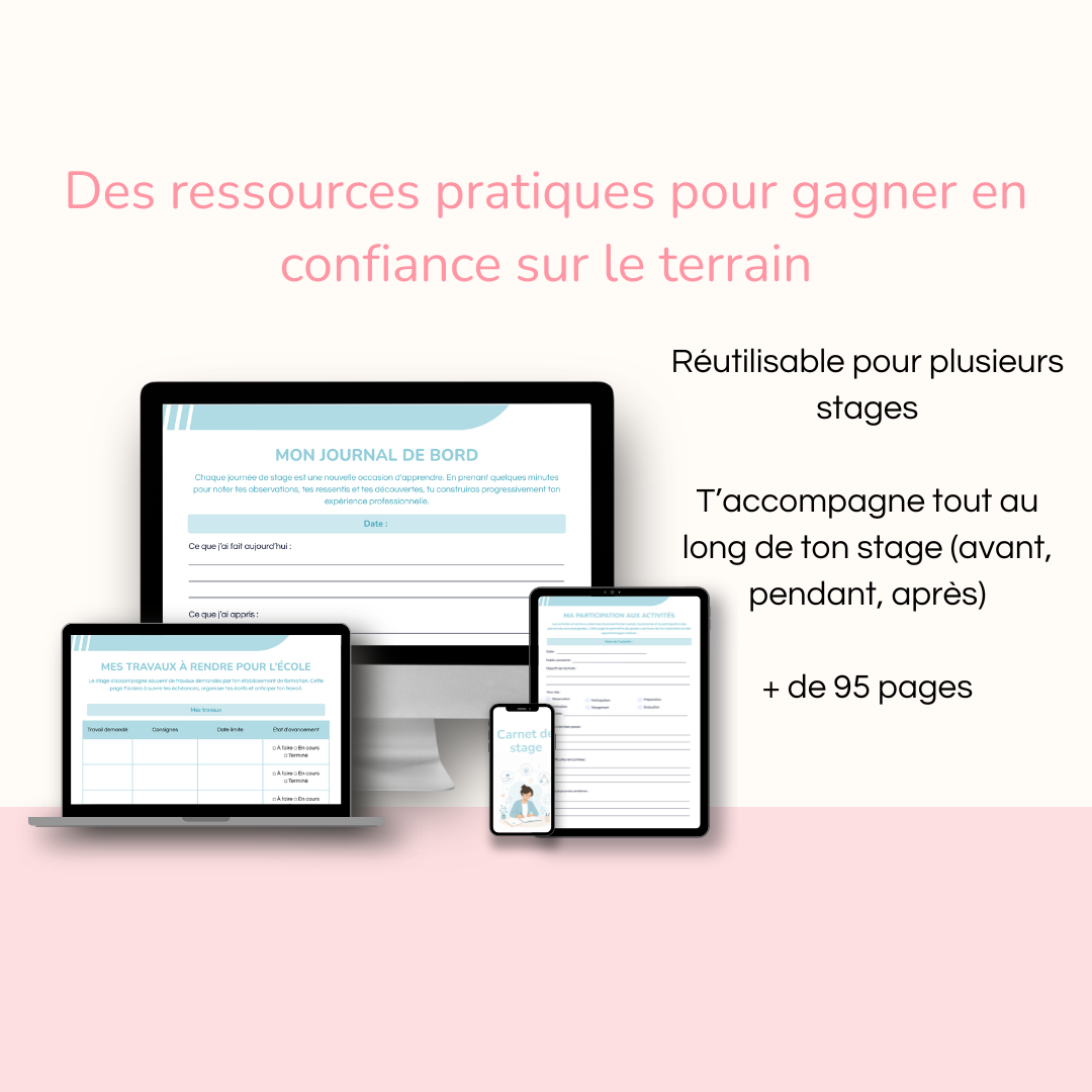 Carnet de stage MON OUTIL SOCIAL