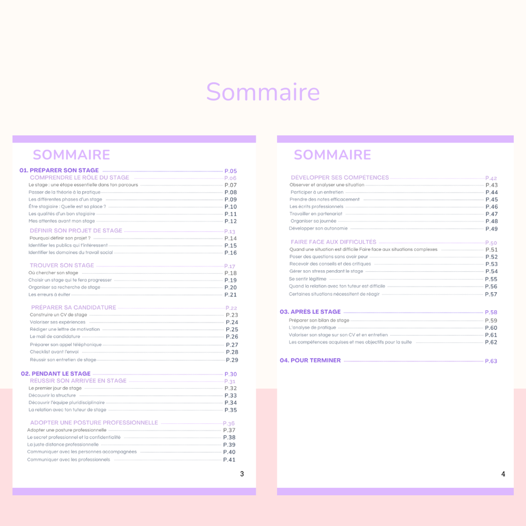 Réussir son stage en travail social MON OUTIL SOCIAL