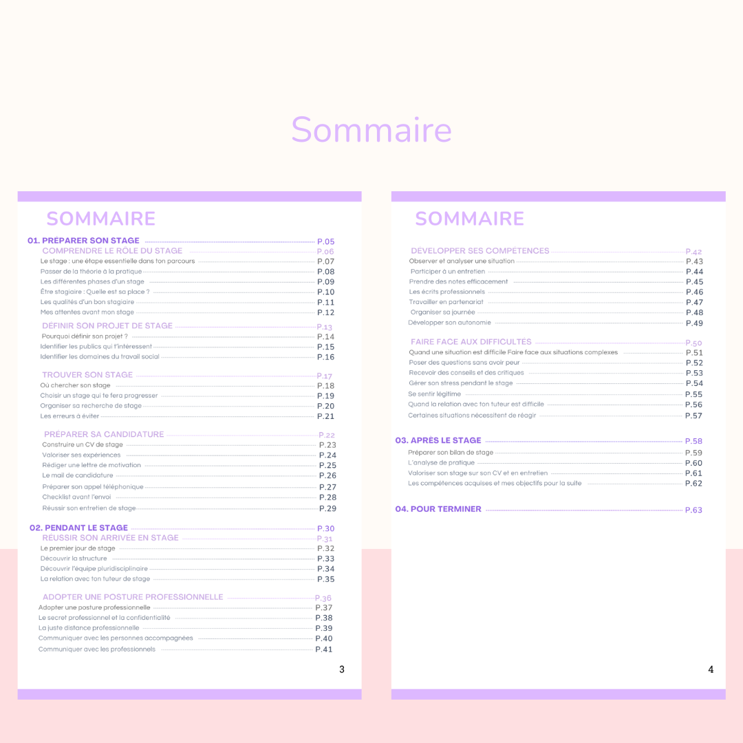Réussir son stage en travail social MON OUTIL SOCIAL