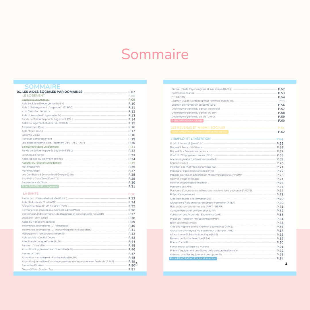 Le guide des aides sociales Monoutilsocial