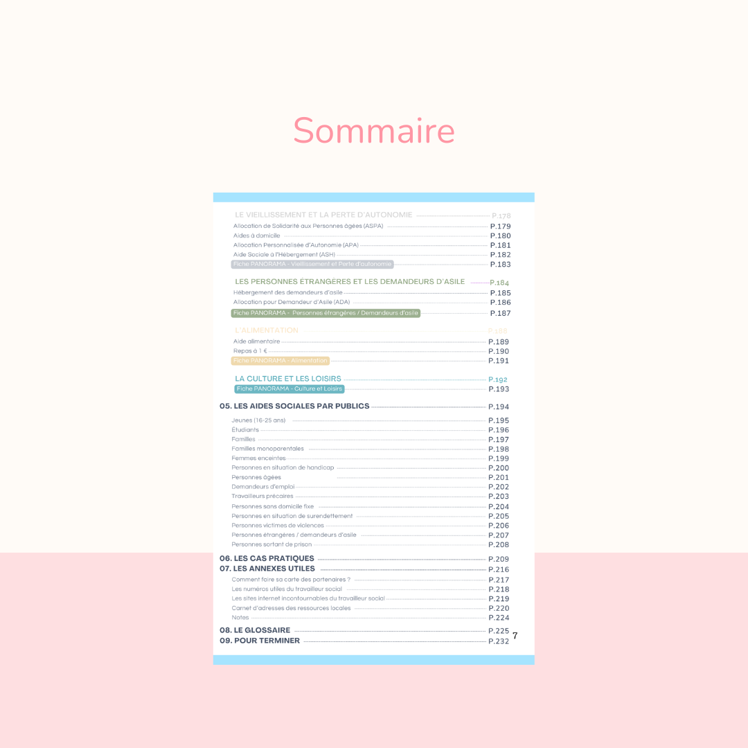 Le guide du travailleur social MON OUTIL SOCIAL