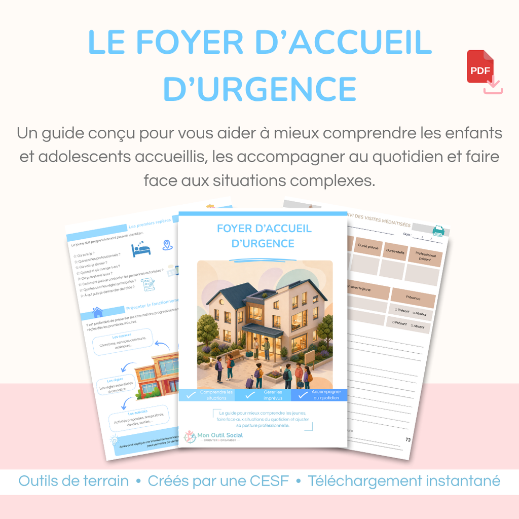 Le foyer d'accueil d'urgence MON OUTIL SOCIAL