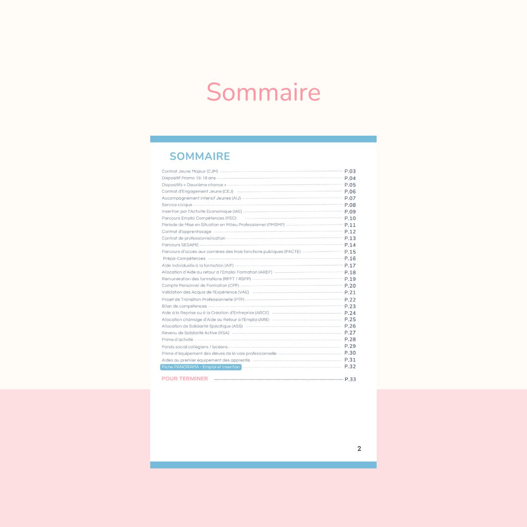Le guide des aides sociales - Emploi et insertion MON OUTIL SOCIAL